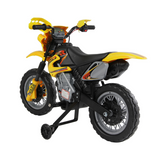 Electric Ride on Car Motorbike Kids Ride On Car Children Motorcycle Yellow