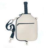 Diving-material Strap With Hook Single-shoulder Crossbody Pickleball Racket Bag