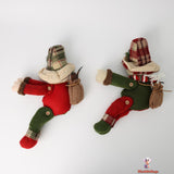 Christmas Curtain Buckle Set – Festive Holdbacks