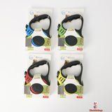 Retractable Dog Leash, 5-Metre Length, Ergonomic Handle, Green and Black