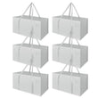 VINSANI 6PK MOVING BAGS GREY 1010300