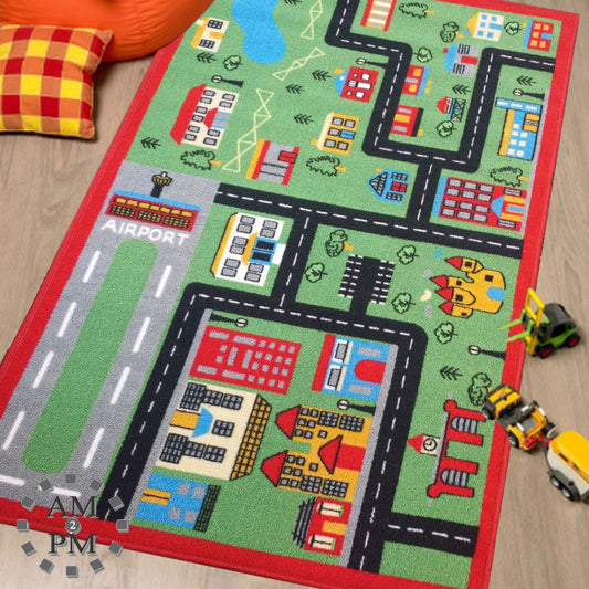 GREEN TOWN RUG 80x120cm