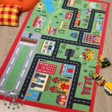 GREEN TOWN RUG 80x120cm