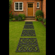 Square Shape Rubber Step Stones  Set of 2